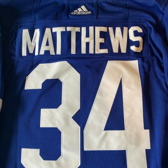Adidas Auston Matthews Toronto Maple Leafs Authentic Jersey - Large - 52 - NWT - Picture 11 of 11